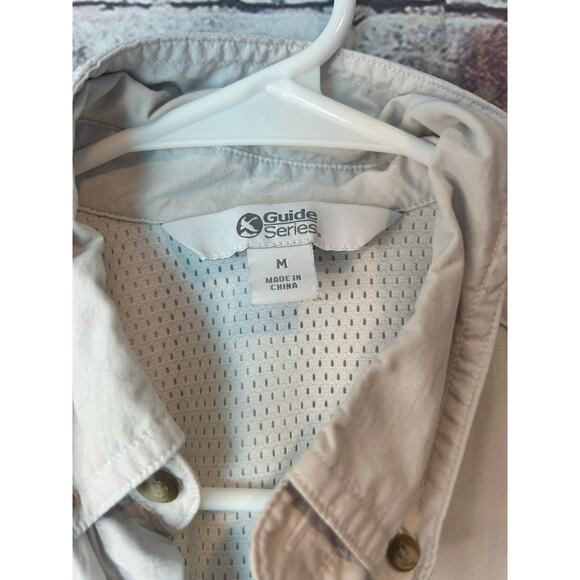 white gander mountain guide series button up shirt fishing men's size medium - Picture 3 of 14